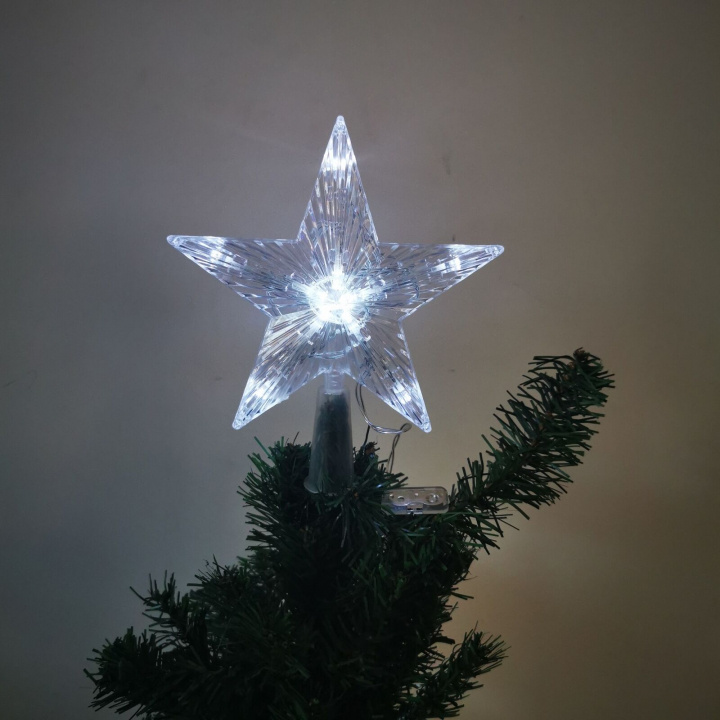 Joulukuusi valotähti, valkoinen ryhmässä KODINELEKTRONIIKKA / Valaistus / Jouluvalaistus @ TP E-commerce Nordic AB (38-82926)