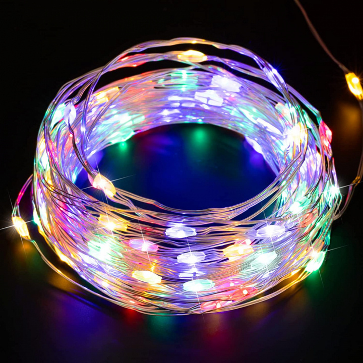 Ilmakehän valokoriste 2 m, Punainen/Sininen/Keltainen/Vihreä ryhmässä KODINELEKTRONIIKKA / Valaistus / LED-silmukka @ TP E-commerce Nordic AB (38-82948)