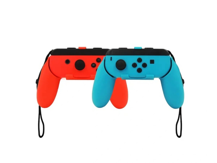 Switch Joy-Conin pidike, punainen/sininen ryhmässä KODINELEKTRONIIKKA / Pelikonsolit & Tarvikkeet / Nintendo Switch / Tarvikkeet @ TP E-commerce Nordic AB (38-82960)