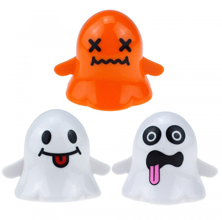 3 kpl kierrettäviä aaveita, Halloween-lelut ryhmässä KOTI, TALOUS JA PUUTARHA / Sisustus / Halloween @ TP E-commerce Nordic AB (38-83064)
