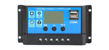 Solar charge controller, 4V/12V 30A ryhmässä KOTI, TALOUS JA PUUTARHA / Sähkö & Valaistus / Sähköasennus / Tarvikkeet @ TP E-commerce Nordic AB (38-83103)