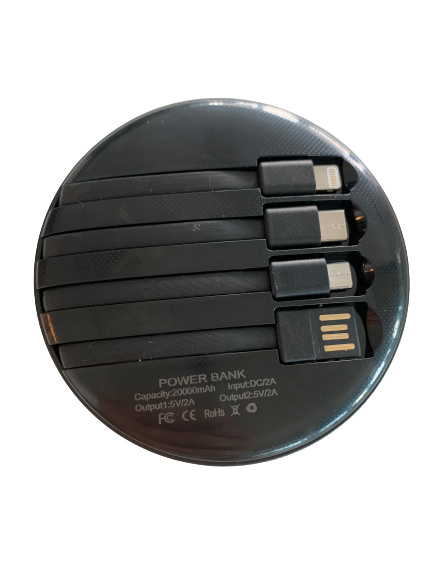 Kaikki yhdessä powerbank, musta 20000mAh ryhmässä ÄLYPUHELIMET JA TABLETIT / Laturit & Kaapelit / Powerbanks @ TP E-commerce Nordic AB (38-83116)