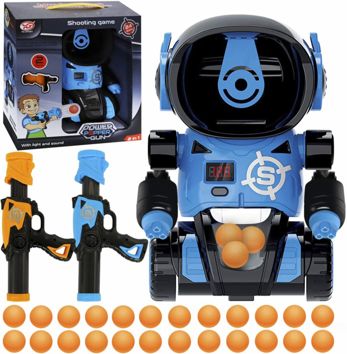 Robot Target Shooting Game kahdella ilmapumppu aseet ryhmässä LELUT, TUOTTEET LAPSILLE JA VAUVOILLE / Leikkikalut, Askartelu &Pelit / Toimintapeli @ TP E-commerce Nordic AB (38-83171)
