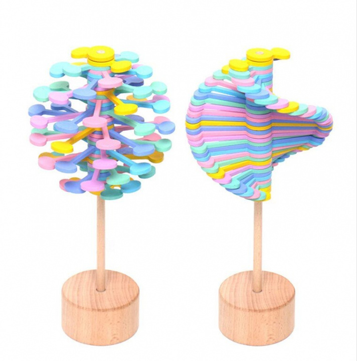 Lollipopter fidget pyörivä lelu, pastellivärit ryhmässä LELUT, TUOTTEET LAPSILLE JA VAUVOILLE / Peli / Lautapelit @ TP E-commerce Nordic AB (38-83244)