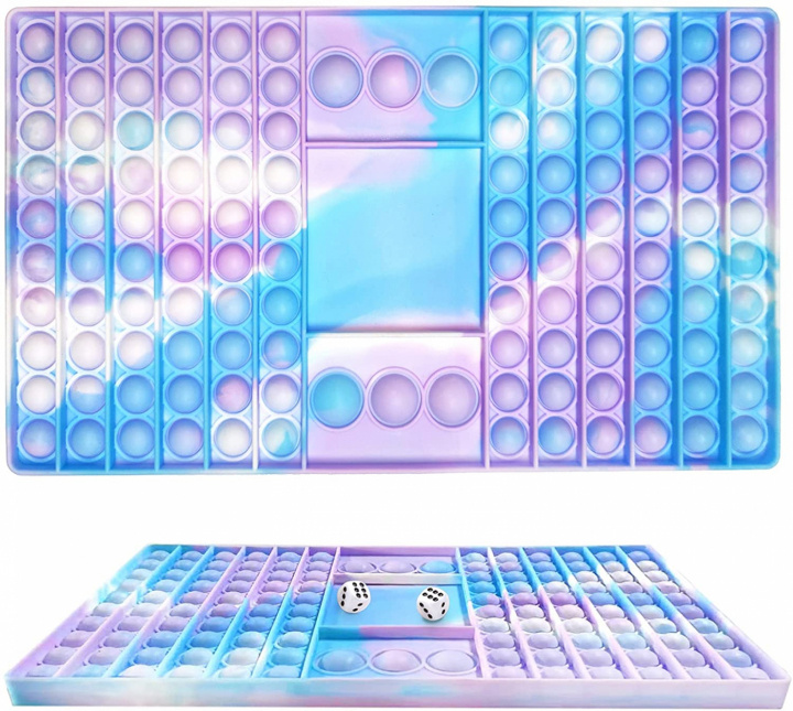 Pop-It shakkilauta, pastelli ryhmässä LELUT, TUOTTEET LAPSILLE JA VAUVOILLE / Leikkikalut, Askartelu &Pelit / Fidget Spinners @ TP E-commerce Nordic AB (38-83288)