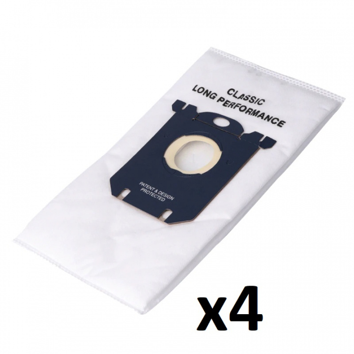 Vacuum cleaner bag for Electrolux, 4-p ryhmässä KOTI, TALOUS JA PUUTARHA / Siivoustuotteet / Imurit & Tarvikkeet / Tarvikkeet / Pölynimurin pussit @ TP E-commerce Nordic AB (38-83291)