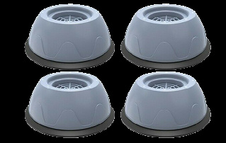Anti-vibration and anti-slip rubber feet for e.g. washing machine, 4 pcs ryhmässä KOTI, TALOUS JA PUUTARHA / Kodinkoneet / Kodinkonetarvikkeet @ TP E-commerce Nordic AB (38-83296)