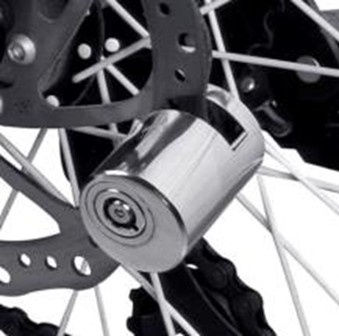 Levyjarrun lukko polkupyörälle ja sähköskootterille ryhmässä AUTO / Moottoripyöräily @ TP E-commerce Nordic AB (38-83552)