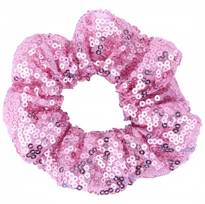 Scrunchie, Pink ryhmässä KAUNEUS JA TERVEYS / Hiukset &Stailaus / Hiustarvikkeet @ TP E-commerce Nordic AB (38-83625)