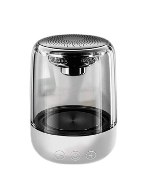 Läpinäkyvä mini-kaiutin ryhmässä KODINELEKTRONIIKKA / Ääni & Kuva / Kaiuttimet & Tarvikkeet / Bluetooth-kaiutin / Kannettavat kaiuttimet @ TP E-commerce Nordic AB (38-83703)