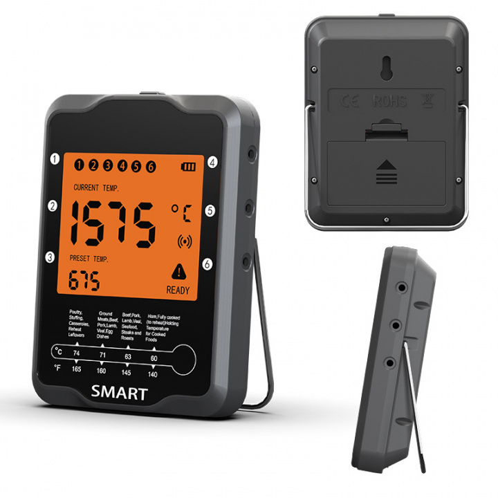 Langaton lämpömittari Bluetoothilla ryhmässä KOTI, TALOUS JA PUUTARHA / Keittiövälineet / Paistomittarit @ TP E-commerce Nordic AB (38-83758)