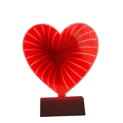 LED-lamppu Heart, Punainen ryhmässä KODINELEKTRONIIKKA / Valaistus / Pöytälamput @ TP E-commerce Nordic AB (38-83929)