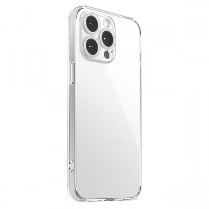 Ohut TPU kotelo iPhone 15 Pro, läpinäkyvä ryhmässä ÄLYPUHELIMET JA TABLETIT / Puhelimen suojakotelo / Apple / iPhone 15 @ TP E-commerce Nordic AB (38-84272)