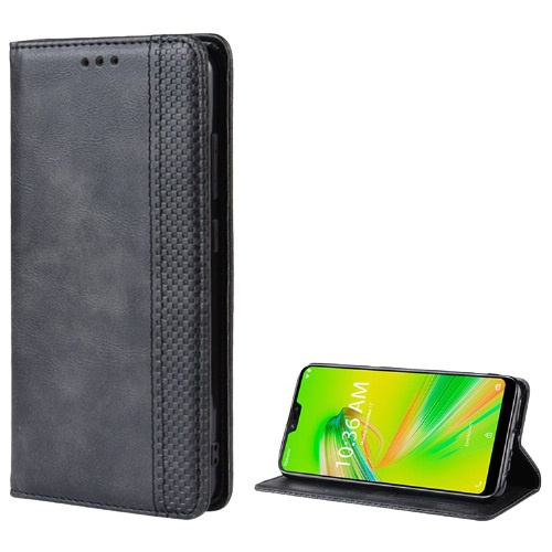 PU leather case with card slots for iPhone 15, Black ryhmässä ÄLYPUHELIMET JA TABLETIT / Puhelimen suojakotelo / Apple / iPhone 15 @ TP E-commerce Nordic AB (38-84274)