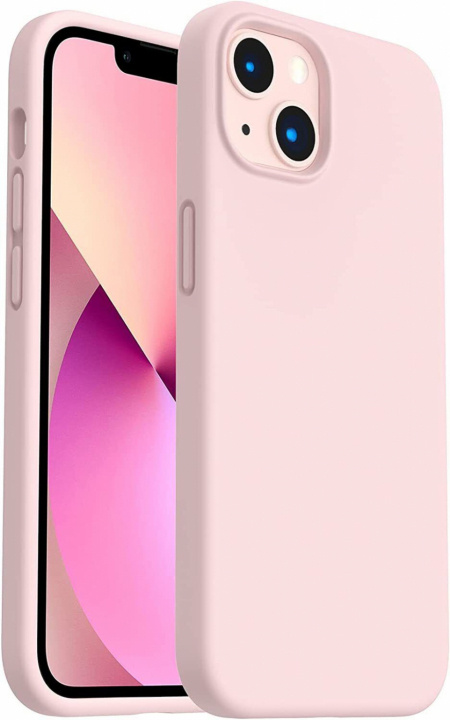 Silikonikotelo iPhone 15:lle, vaaleanpunainen ryhmässä ÄLYPUHELIMET JA TABLETIT / Puhelimen suojakotelo / Apple / iPhone 15 @ TP E-commerce Nordic AB (38-84311)