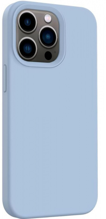 Silikonikotelo iPhone 15 Pro:lle, taivaansininen ryhmässä ÄLYPUHELIMET JA TABLETIT / Puhelimen suojakotelo / Apple / iPhone 15 @ TP E-commerce Nordic AB (38-84321)