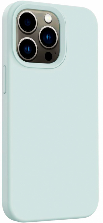 Silikonikotelo iPhone 15 Pro:lle, vaaleansininen ryhmässä ÄLYPUHELIMET JA TABLETIT / Puhelimen suojakotelo / Apple / iPhone 15 @ TP E-commerce Nordic AB (38-84328)