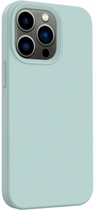 Silikonikotelo iPhone 15 Pro Max -puhelimelle, Minttu ryhmässä ÄLYPUHELIMET JA TABLETIT / Puhelimen suojakotelo / Apple / iPhone 15 @ TP E-commerce Nordic AB (38-84331)