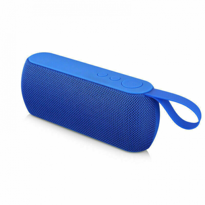Q106 Langaton kaiutin, Bluetooth, USB, sininen ryhmässä KODINELEKTRONIIKKA / Ääni & Kuva / Kaiuttimet & Tarvikkeet / Bluetooth-kaiutin / Kannettavat kaiuttimet @ TP E-commerce Nordic AB (38-84343)