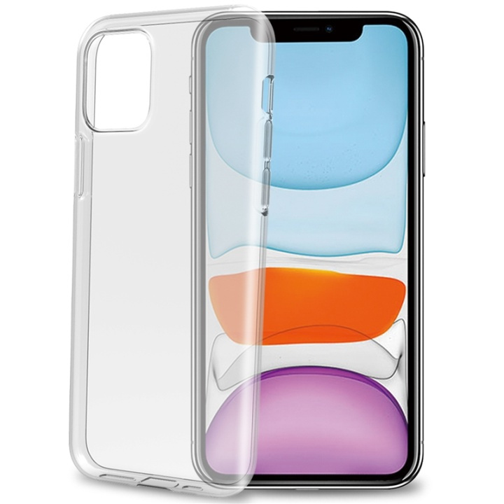 Celly Gelskin TPU iPhone 11 Tr ryhmässä ÄLYPUHELIMET JA TABLETIT / Puhelimen suojakotelo / Apple / iPhone 11 / Kuoret @ TP E-commerce Nordic AB (38-85683)