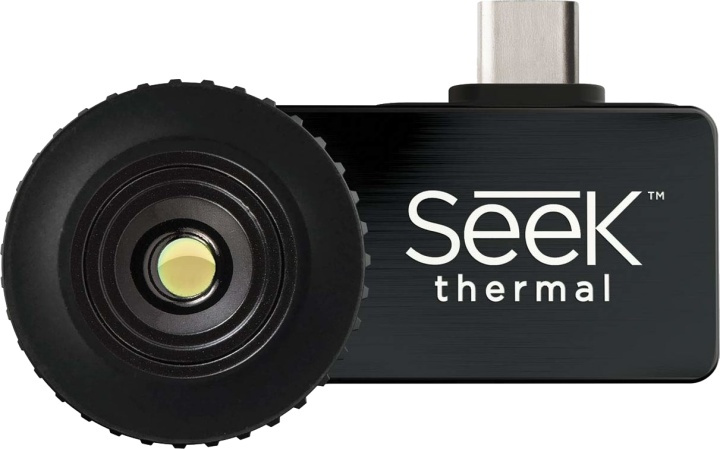 Seek Thermal Compact, USB-C for Android, compact thermal camera, black ryhmässä ÄLYPUHELIMET JA TABLETIT / Muut tarvikkeet / Gadgets @ TP E-commerce Nordic AB (38-85829)