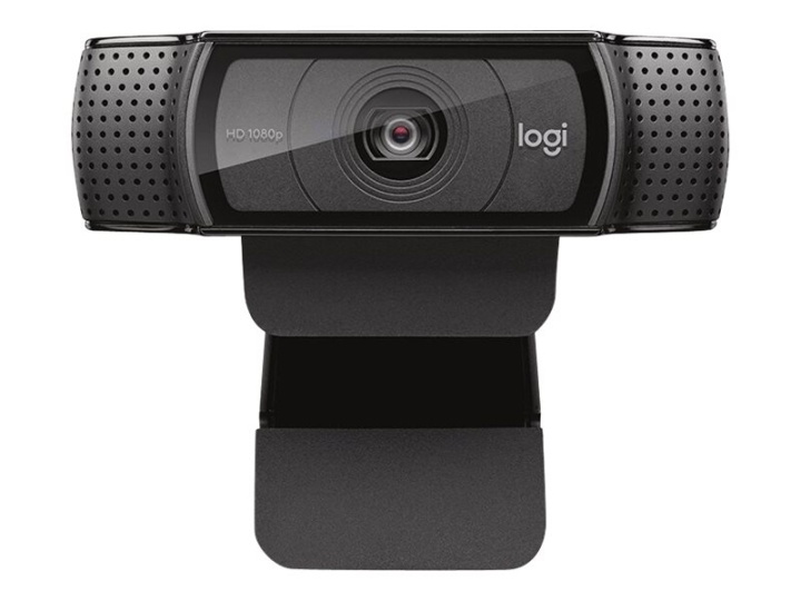 Logitech HD Pro Webcam C920 1920 x 1080 webbkamera ryhmässä TIETOKOONET & TARVIKKEET / Tietokonetarvikkeet / Web-kamerat @ TP E-commerce Nordic AB (38-86192)