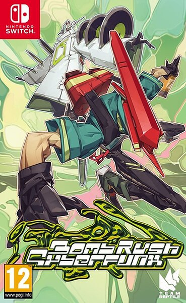 Bomb Rush Cyberfunk (Switch) ryhmässä KODINELEKTRONIIKKA / Pelikonsolit & Tarvikkeet / Nintendo Switch / Pelit @ TP E-commerce Nordic AB (38-86357)