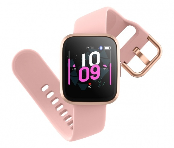 Forever ForeVigo2 SW-310 Smartwatch, Roséguld ryhmässä URHEILU, VAPAA-AIKA JA HARRASTUS / Urheilu- ja sykekellot / Älykellot @ TP E-commerce Nordic AB (38-86484)