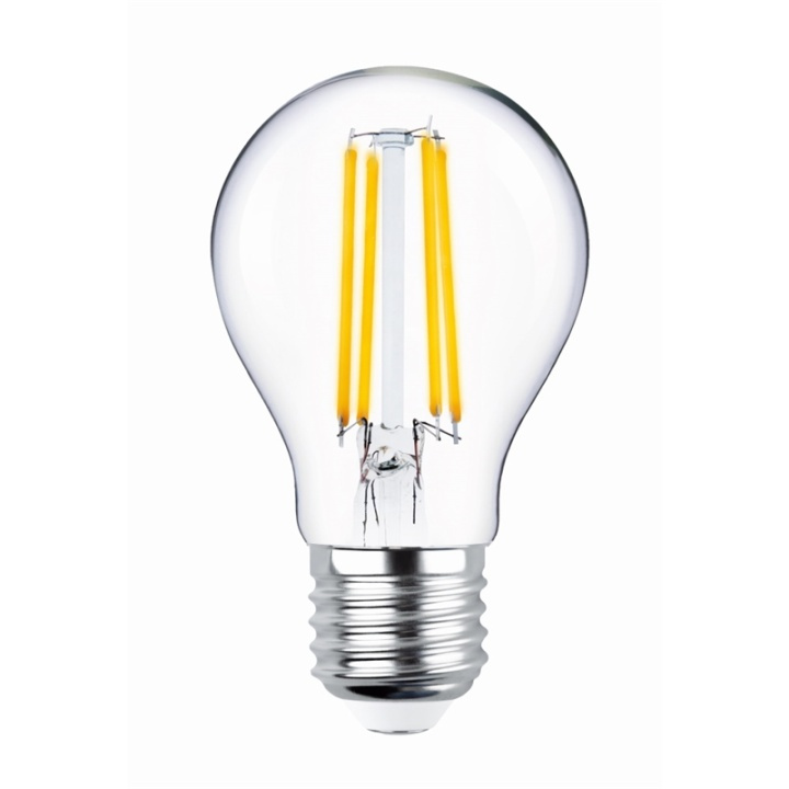 Forever Light Klar LED-lampa med filament, E27 A60 4W 2700K 470lm ryhmässä KODINELEKTRONIIKKA / Valaistus / LED-lamput @ TP E-commerce Nordic AB (38-86600)