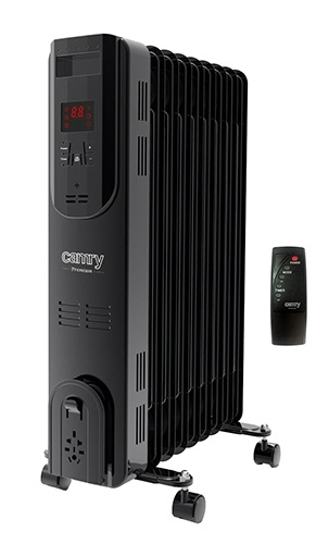Camry CR 7810 Oil-filled LED radiator with remote control ryhmässä KOTI, TALOUS JA PUUTARHA / Tuulettimet ja ilmastointilaitteet / Lämpöpatterit @ TP E-commerce Nordic AB (38-86622)