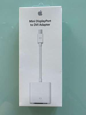Apple Mini DisplayPort till DVI Adapter ryhmässä TIETOKOONET & TARVIKKEET / Kaapelit & Sovittimet / DisplayPort / Sovittimet @ TP E-commerce Nordic AB (38-86814)