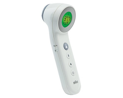 Braun BNT400 3-i-1 Beröringsfri termometer, Vit ryhmässä KAUNEUS JA TERVEYS / Terveydenhoito / Kuumemittari @ TP E-commerce Nordic AB (38-86837)