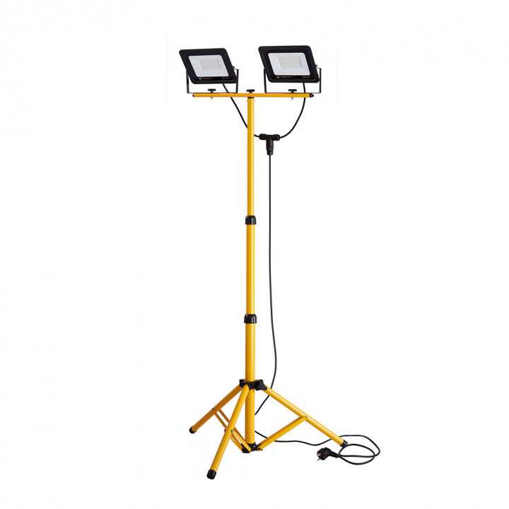 Forever Light Arbetslampa LED 2x30W 6000K med stativ ryhmässä KOTI, TALOUS JA PUUTARHA / Sähkö & Valaistus / Työvalaistus @ TP E-commerce Nordic AB (38-86901)