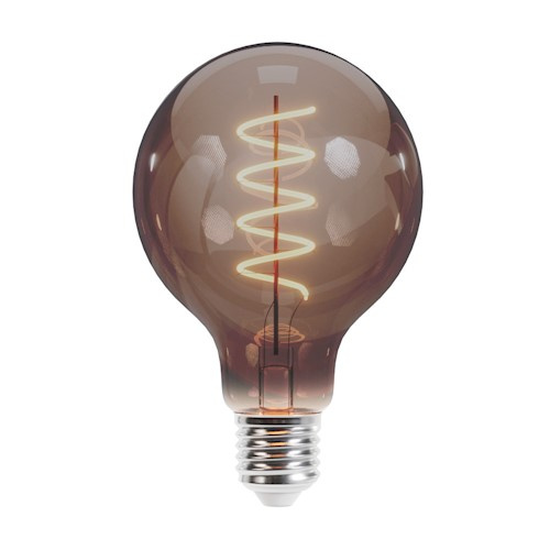 Forever Light LED-lamppu hehkulamppu E27 G95 4W 230V 2000K 250lm SF, nokinen lasi ryhmässä KODINELEKTRONIIKKA / Valaistus / LED-lamput @ TP E-commerce Nordic AB (38-86949)