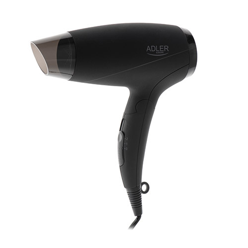 Adler AD 2266 Hiustenkuivaaja 1200W, musta ryhmässä KAUNEUS JA TERVEYS / Hiukset &Stailaus / Muotoilutyökalut / Hiustenkuivaimet @ TP E-commerce Nordic AB (38-86954)