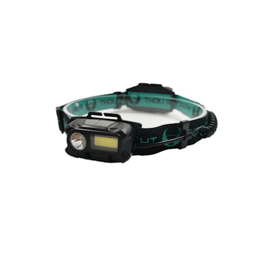 Forever Light LED-otsalamppu Sporty XP-E 3W + COB 3W 160lm 1200mAh ryhmässä URHEILU, VAPAA-AIKA JA HARRASTUS / Taskulamput & Otsalamput / Otsalamput @ TP E-commerce Nordic AB (38-86994)