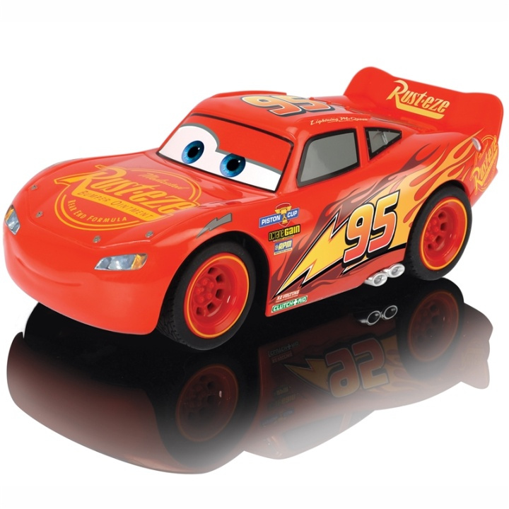 Disney RC Cars 3 Lightning McQueen Tu ryhmässä LELUT, TUOTTEET LAPSILLE JA VAUVOILLE / Radio-ohjattava / Radio-ohjattavat autot @ TP E-commerce Nordic AB (38-87298)