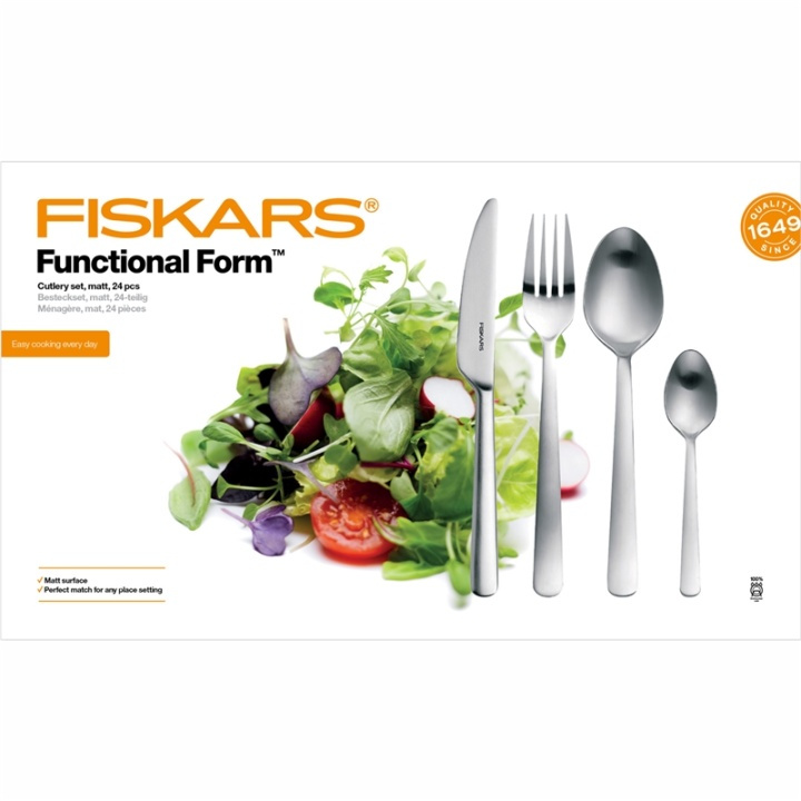 Fiskars Bestickset 24-delar i gåvoask ryhmässä KOTI, TALOUS JA PUUTARHA / Keittiövälineet / Muut keittivälineet @ TP E-commerce Nordic AB (38-87356)