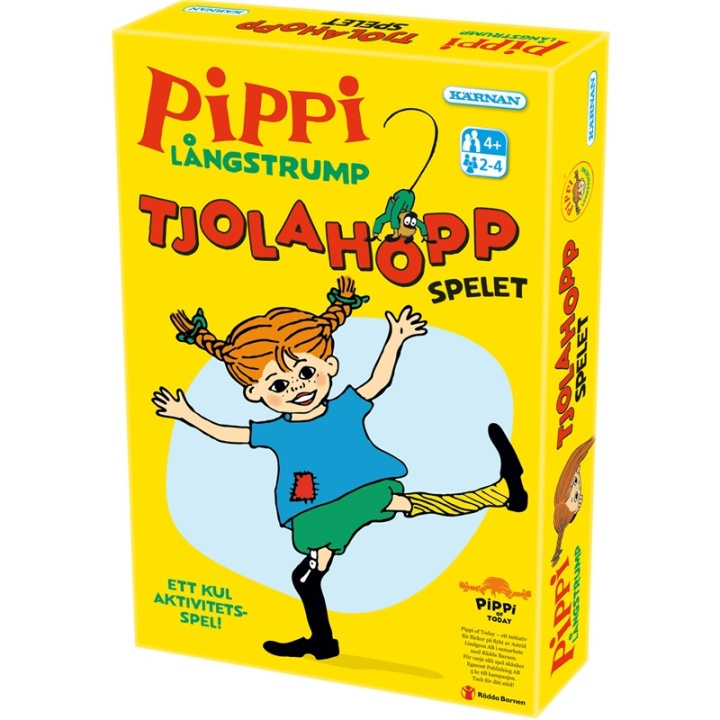Kärnan Pippi Långstrump Tjolahoppspel ryhmässä LELUT, TUOTTEET LAPSILLE JA VAUVOILLE / Peli / Lautapelit @ TP E-commerce Nordic AB (38-87611)