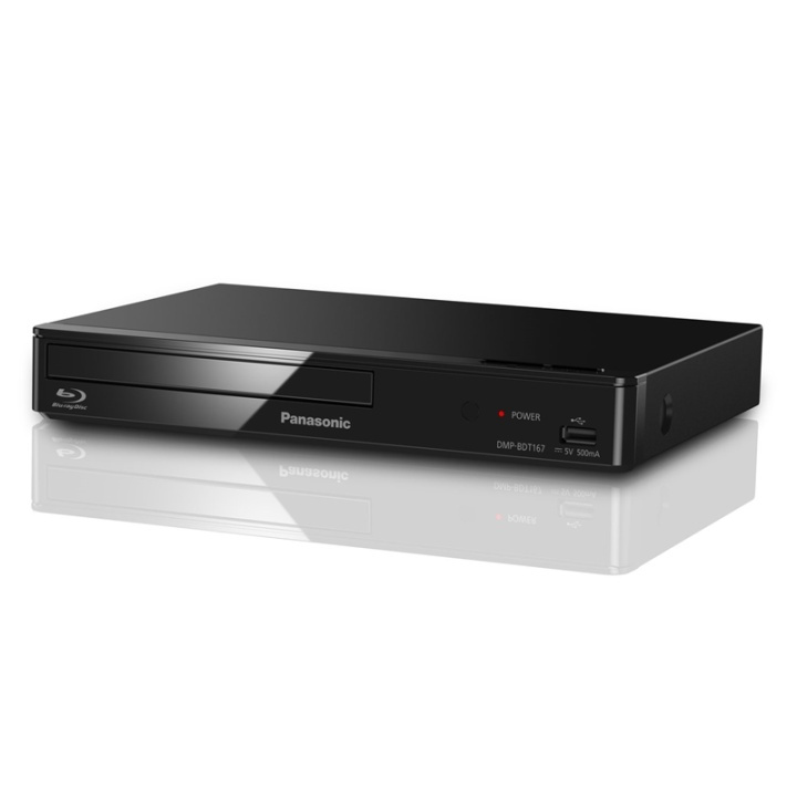 Panasonic DMP-BDT167EG Smart Blu-ray -soitin ryhmässä KODINELEKTRONIIKKA / Ääni & Kuva / Kotiteatteri, HiFi ja kannettavat / Blu-ray & DVD-soittimet @ TP E-commerce Nordic AB (38-87844)