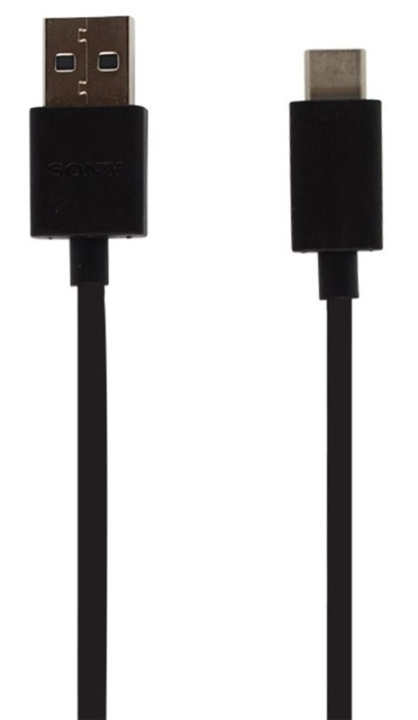SONY UCB20, USB Type C -kaapeli, 1 m, irtotavarana, musta ryhmässä ÄLYPUHELIMET JA TABLETIT / Laturit & Kaapelit / Kaapelit / MicroUSB-kaapelit @ TP E-commerce Nordic AB (38-88041)
