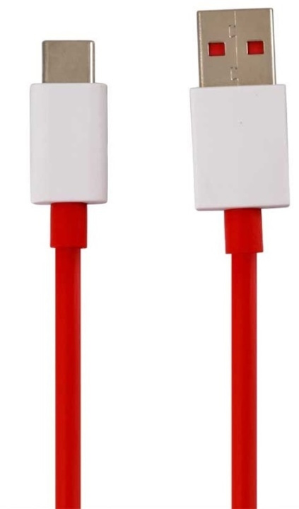 OnePlus D301 USB Type C -kaapeli, 1 m, punainen, irtotavarana ryhmässä ÄLYPUHELIMET JA TABLETIT / Laturit & Kaapelit / Kaapelit / Tyyppi C -kaapelit @ TP E-commerce Nordic AB (38-88047)