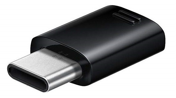 Samsung Adapter GH98-41290A microUSB till USB-C, Bulk, Svart ryhmässä ÄLYPUHELIMET JA TABLETIT / Laturit & Kaapelit / Sovittimet @ TP E-commerce Nordic AB (38-88051)