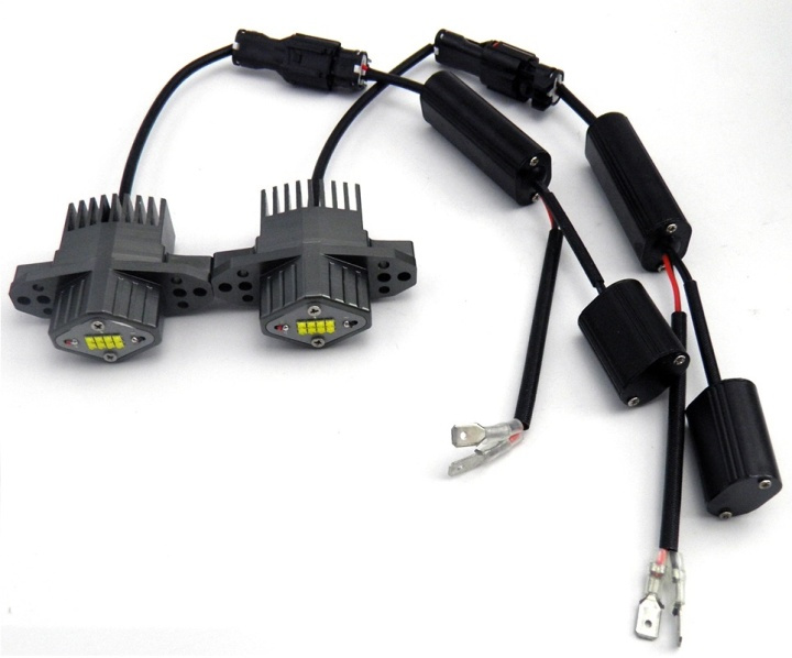 Angel Eyes LED BMW E90 LCI:lle, 80W ryhmässä AUTO / Auton valot / Angel Eyes @ TP E-commerce Nordic AB (38-88116)