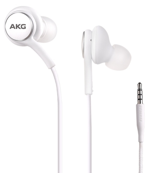 AKG kuulokkeet mikrofonilla, Samsungille, valkoinen, irtotavarana (EO-IG955) ryhmässä KODINELEKTRONIIKKA / Ääni & Kuva / Kuulokkeet & Tarvikkeet / Kuulokkeet @ TP E-commerce Nordic AB (38-88287)