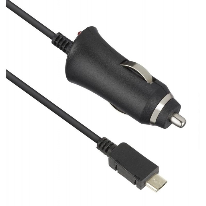 Autolaturi micro-USB 0,7A, musta ryhmässä ÄLYPUHELIMET JA TABLETIT / Laturit & Kaapelit / Autolaturi / Autolaturi microUSB @ TP E-commerce Nordic AB (38-88422)