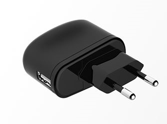 Väggladdare USB 1A, Svart ryhmässä ÄLYPUHELIMET JA TABLETIT / Laturit & Kaapelit / Seinälaturi / Seinälaturi USB @ TP E-commerce Nordic AB (38-88423)