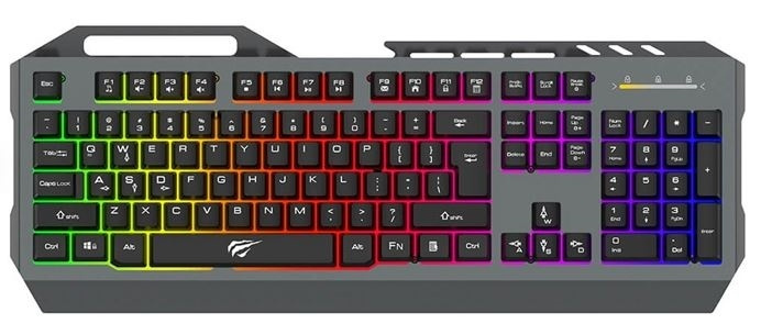 Havit KB418L - gaming keyboard ryhmässä TIETOKOONET & TARVIKKEET / Hiiret & Näppäimistöt / Näppäimistöt / Langalliset @ TP E-commerce Nordic AB (38-88460)