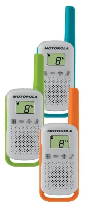 Motorola PMR Talkabout T42, 3st Walkie Talkie ryhmässä URHEILU, VAPAA-AIKA JA HARRASTUS / Ulkoilu / Radiopuhelimet @ TP E-commerce Nordic AB (38-88511)