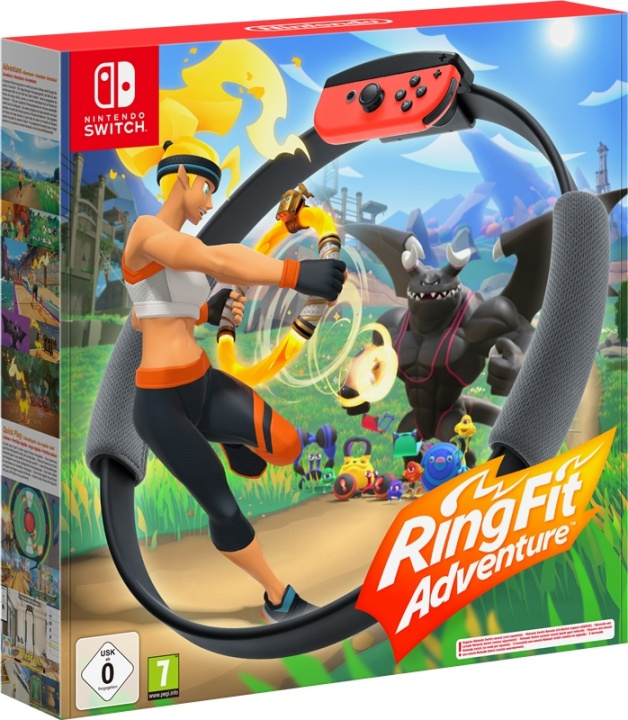 Ring Fit Adventure (Nintendo Switch) ryhmässä KODINELEKTRONIIKKA / Pelikonsolit & Tarvikkeet / Nintendo Switch / Pelit @ TP E-commerce Nordic AB (38-88560)